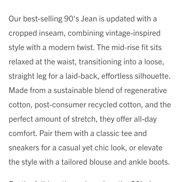 AGOLDE 90's Crop Button Fly Jean - Picture 9 of 11